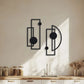 Abstract Metal Wall Decor