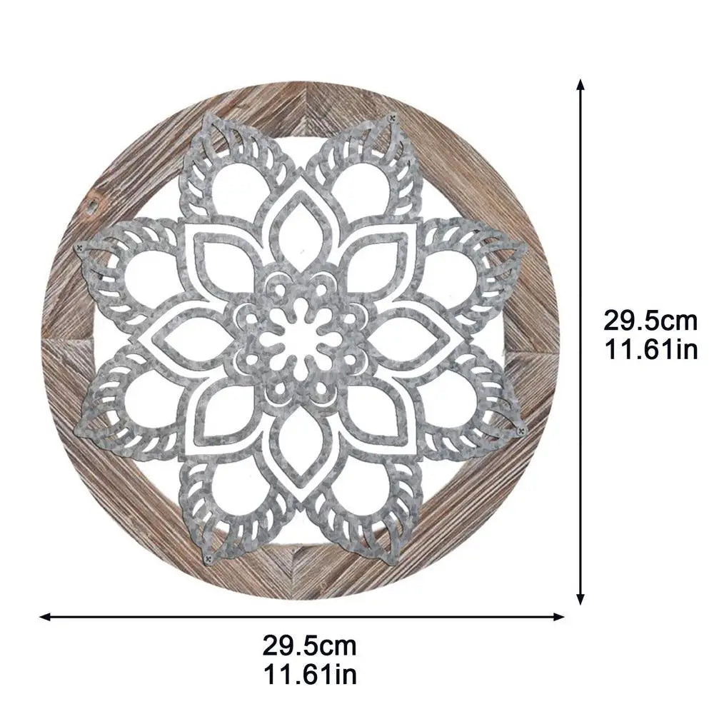 Rustic Floral Wall Decor