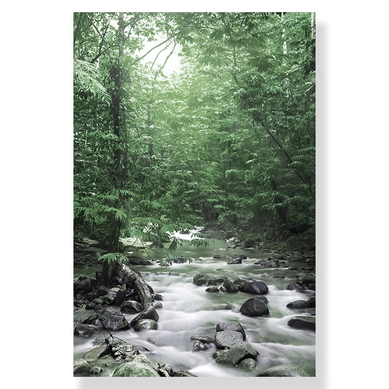 Wild Deer Forest Canvas