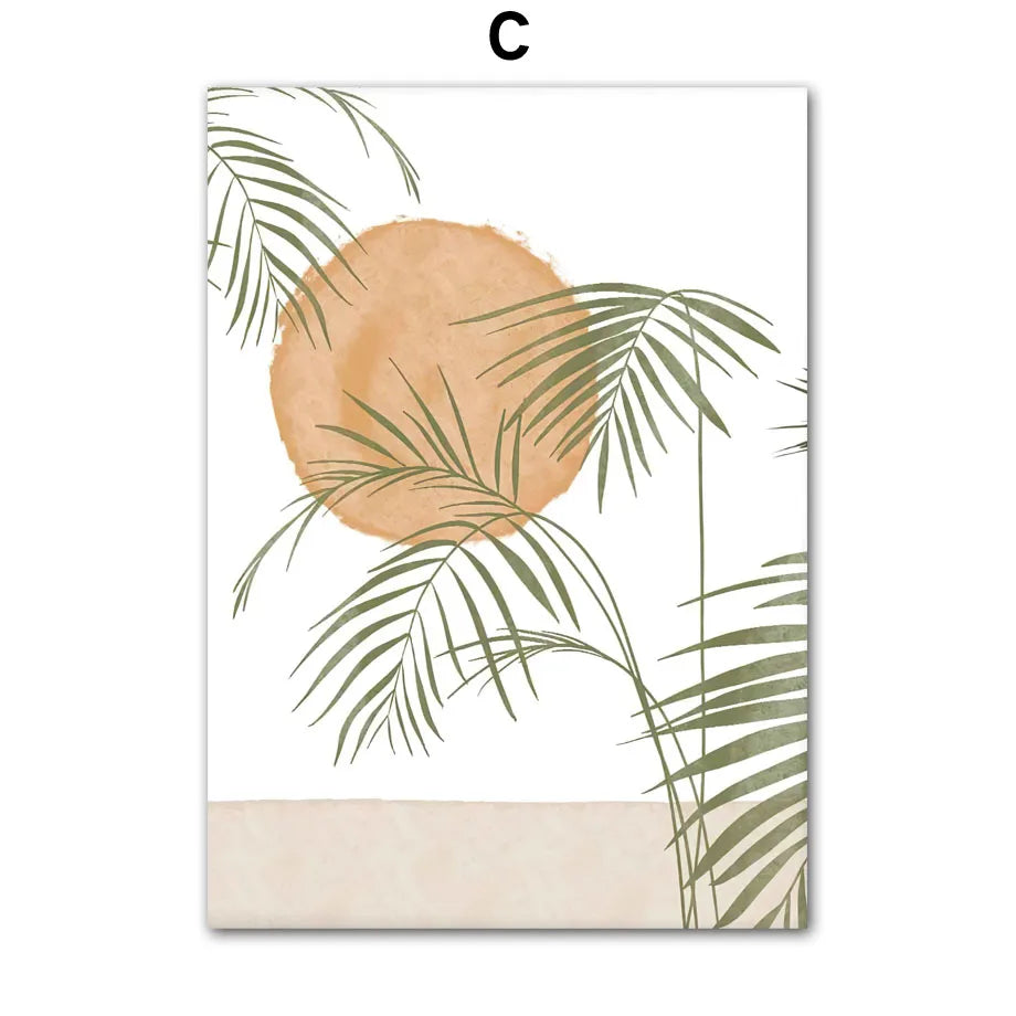 Geometric Boho Canvas Art