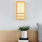 Japanese Wooden Wall Lamp