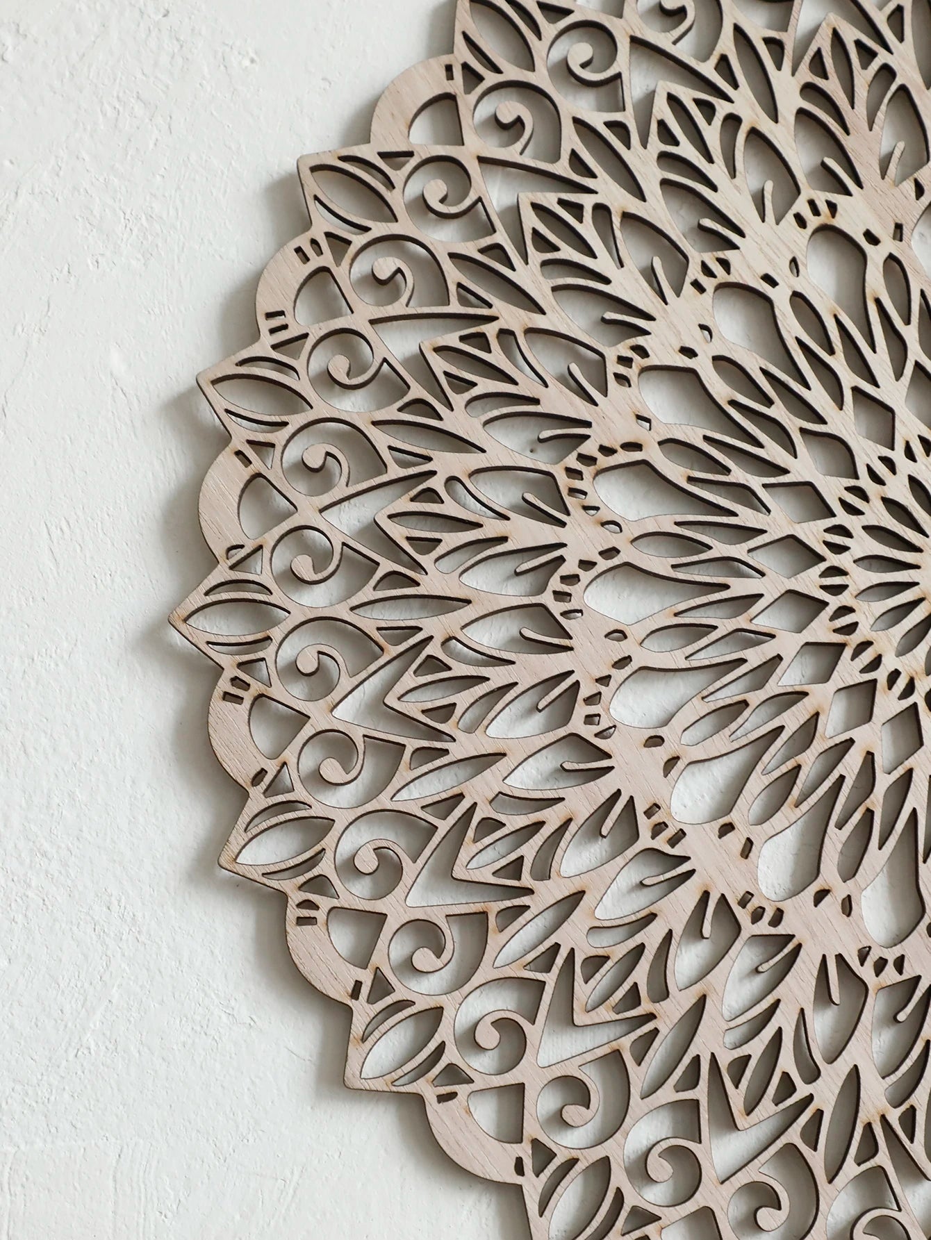 Wooden Mandala Wall Art