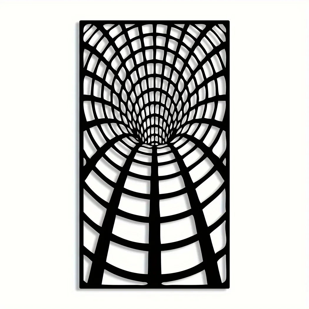 Minimal Line Metal Art