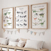 Dinosaur Kids Canvas Art