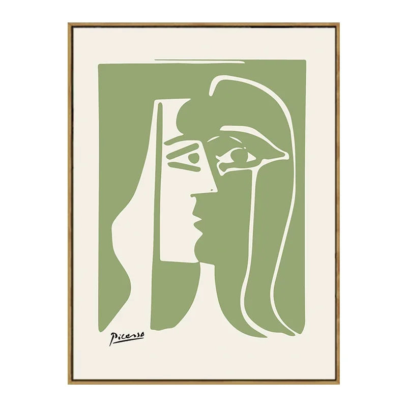 Matisse Floral Line Art
