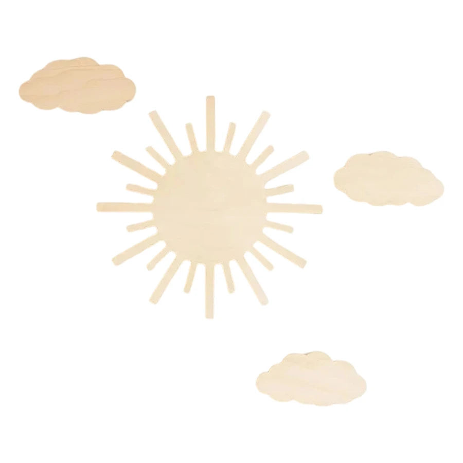 Scandinavian Sun Cloud Decor