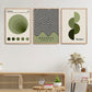 Green Bauhaus Wall Print