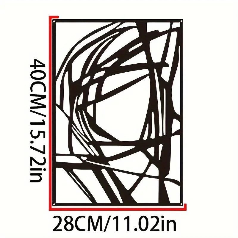 Minimal Line Metal Art