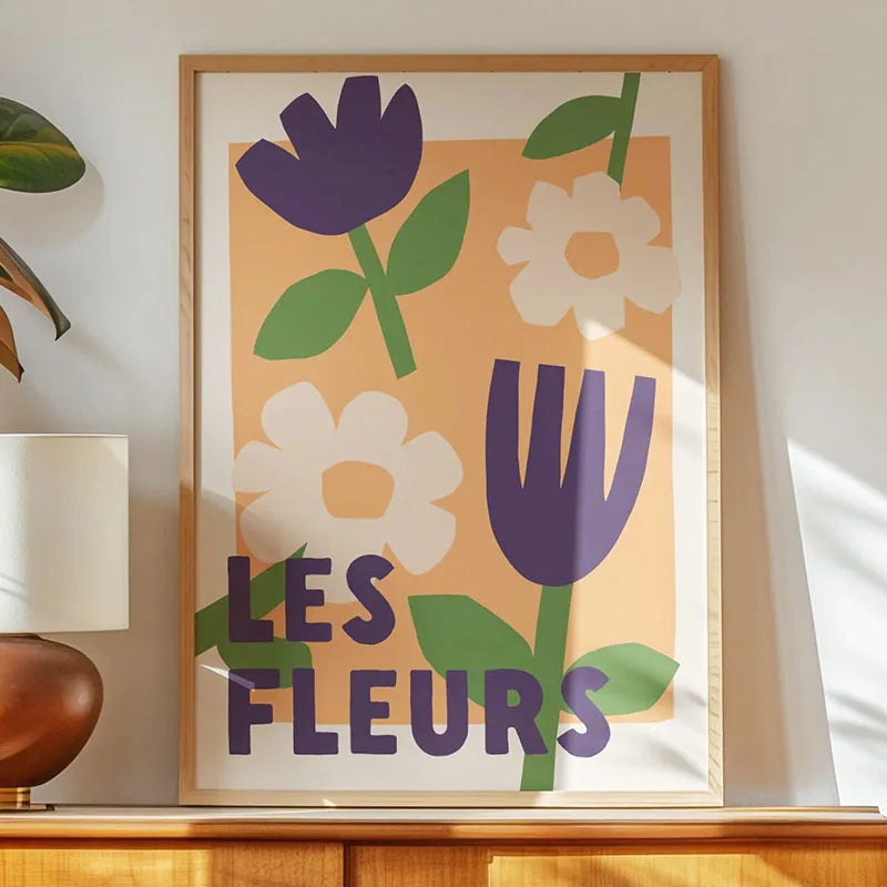 Flower Market Canvas Print