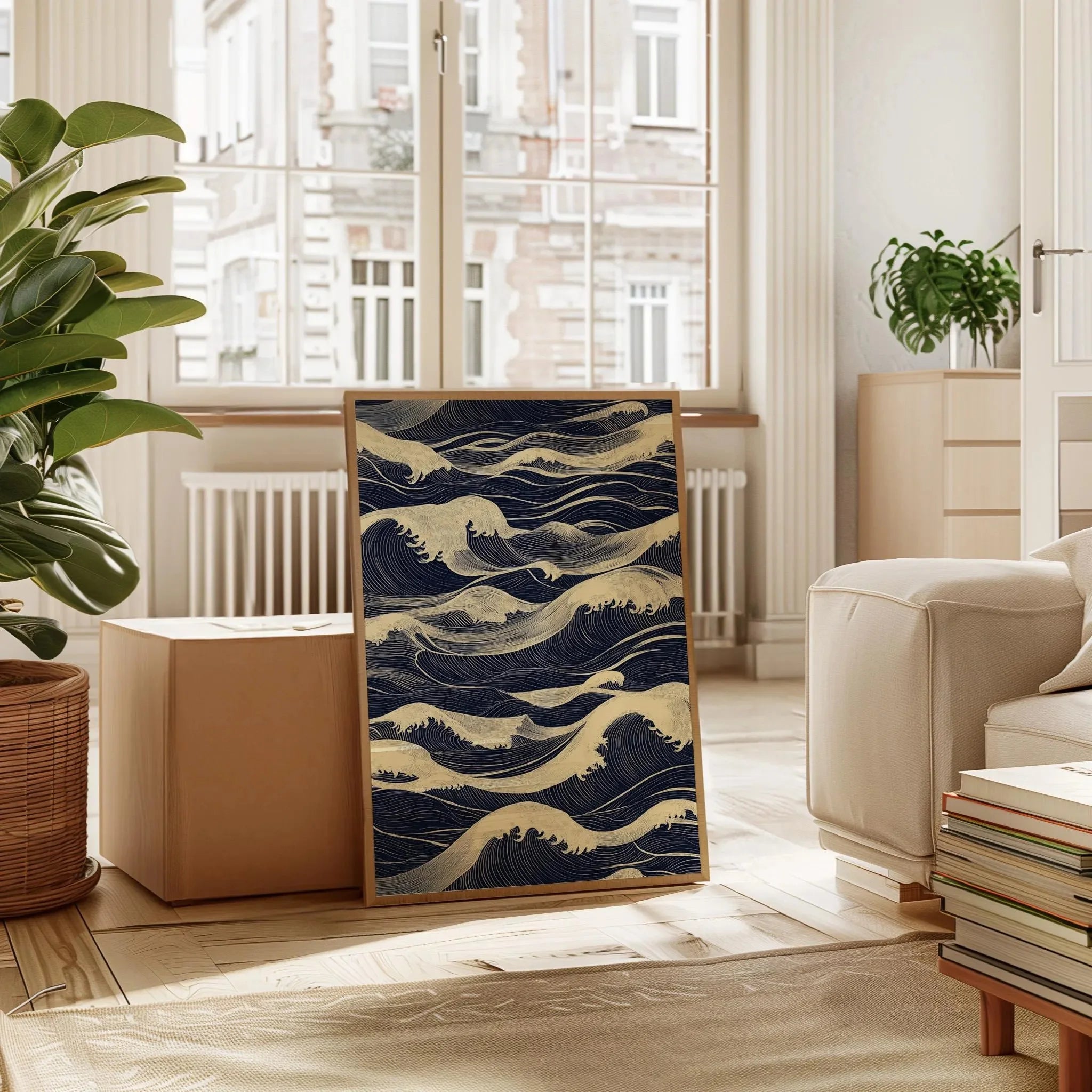 Japanese Wave Canvas Art