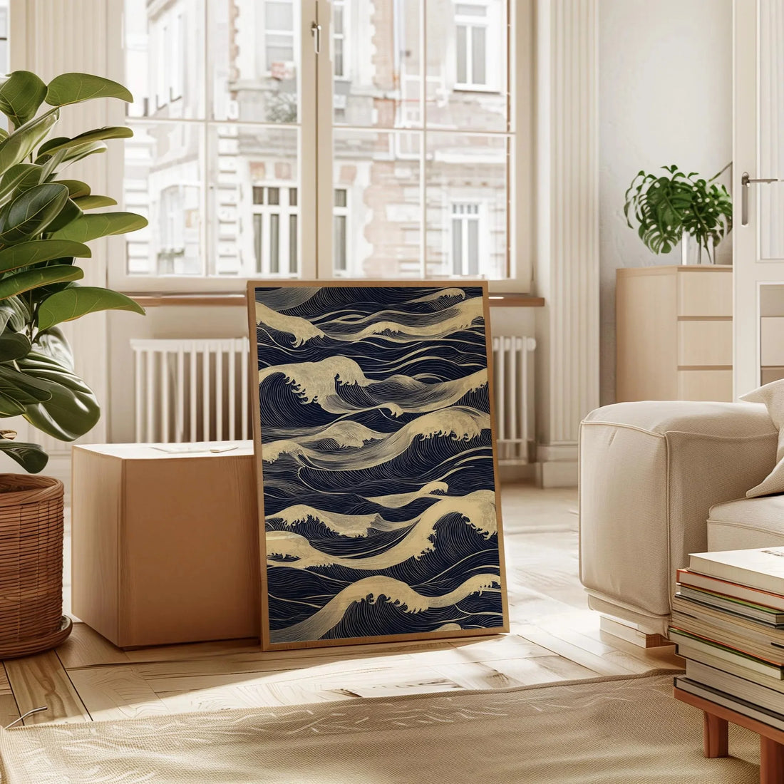 Japanese Wave Canvas Art