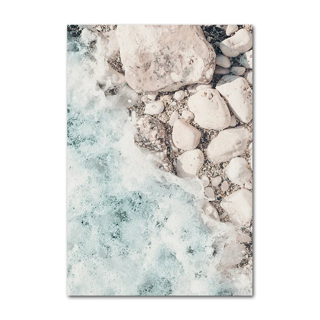 Coastal Turtle Canvas Art