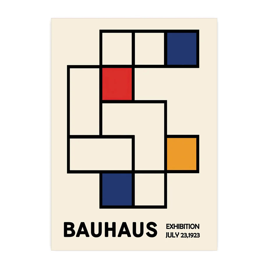 Picasso Bauhaus Canvas Art