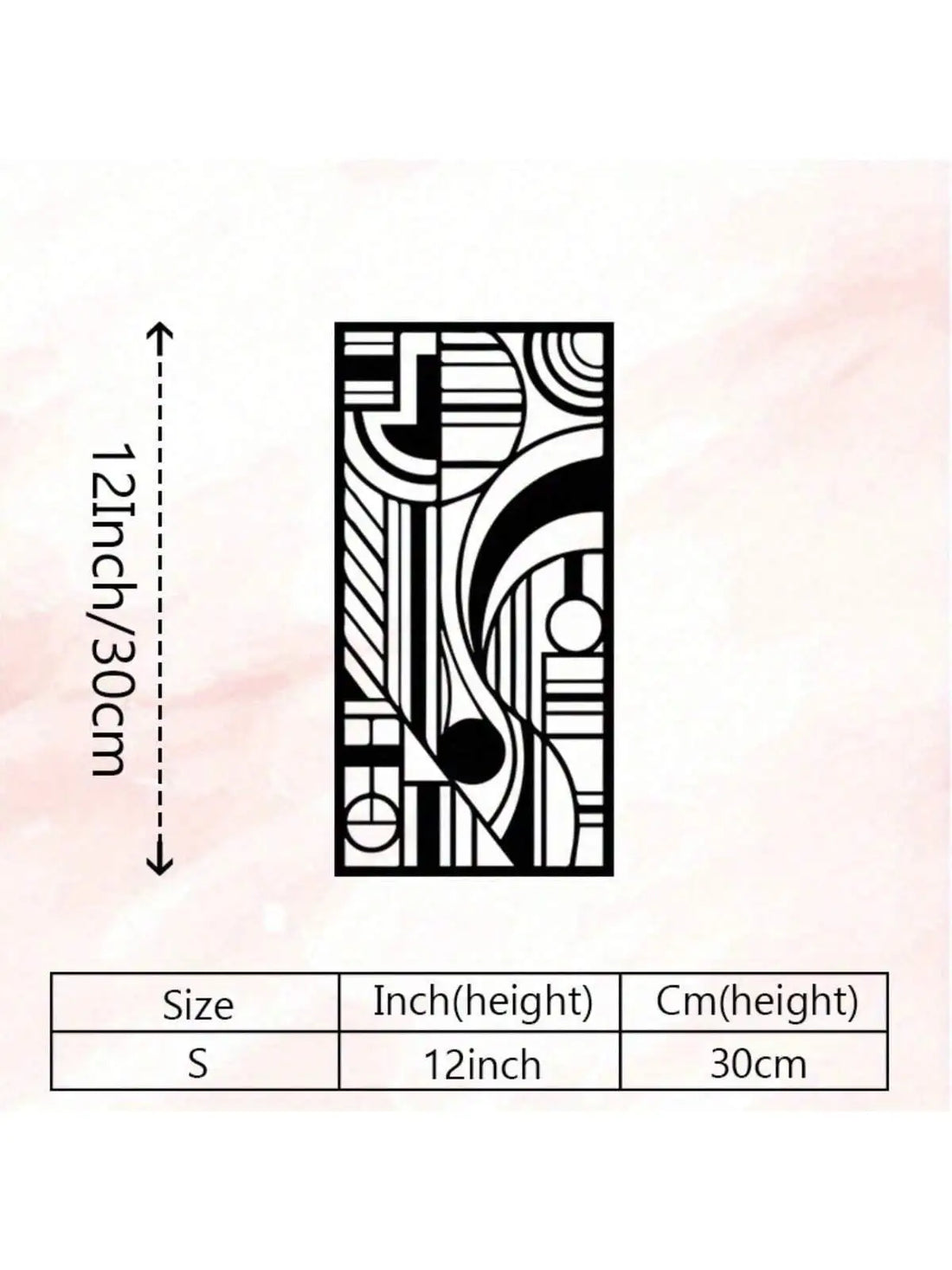 Minimal Line Metal Art