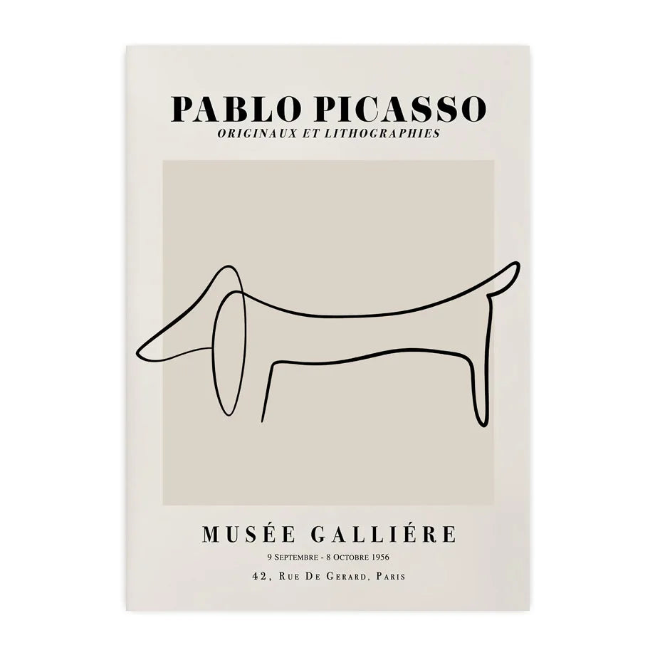 Picasso Bauhaus Canvas Art