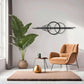 Geometric Circle Metal Art