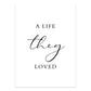Couple Line Canvas Art