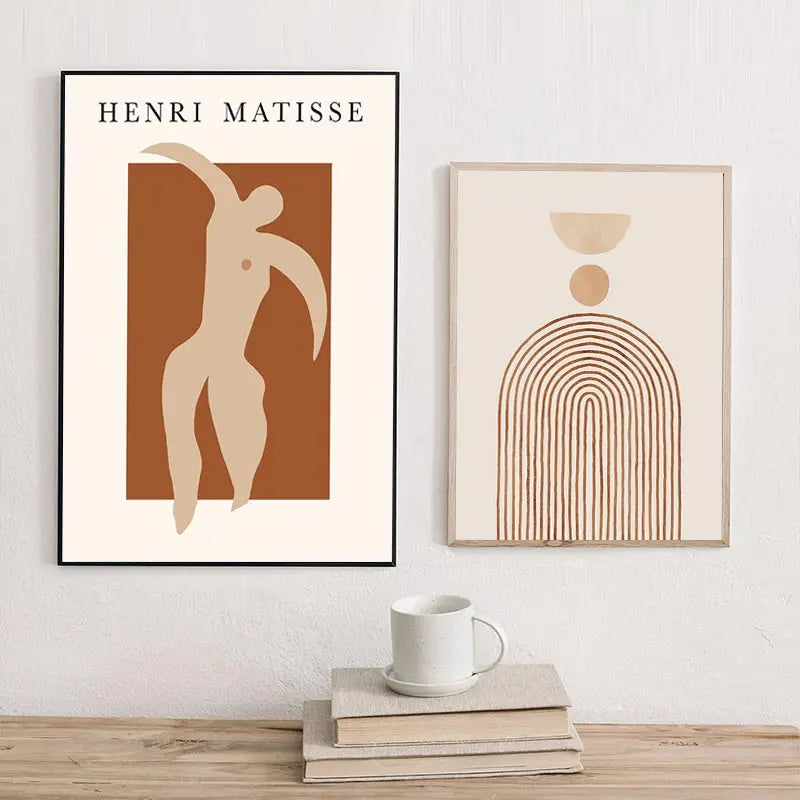 Boho Matisse Canvas Art