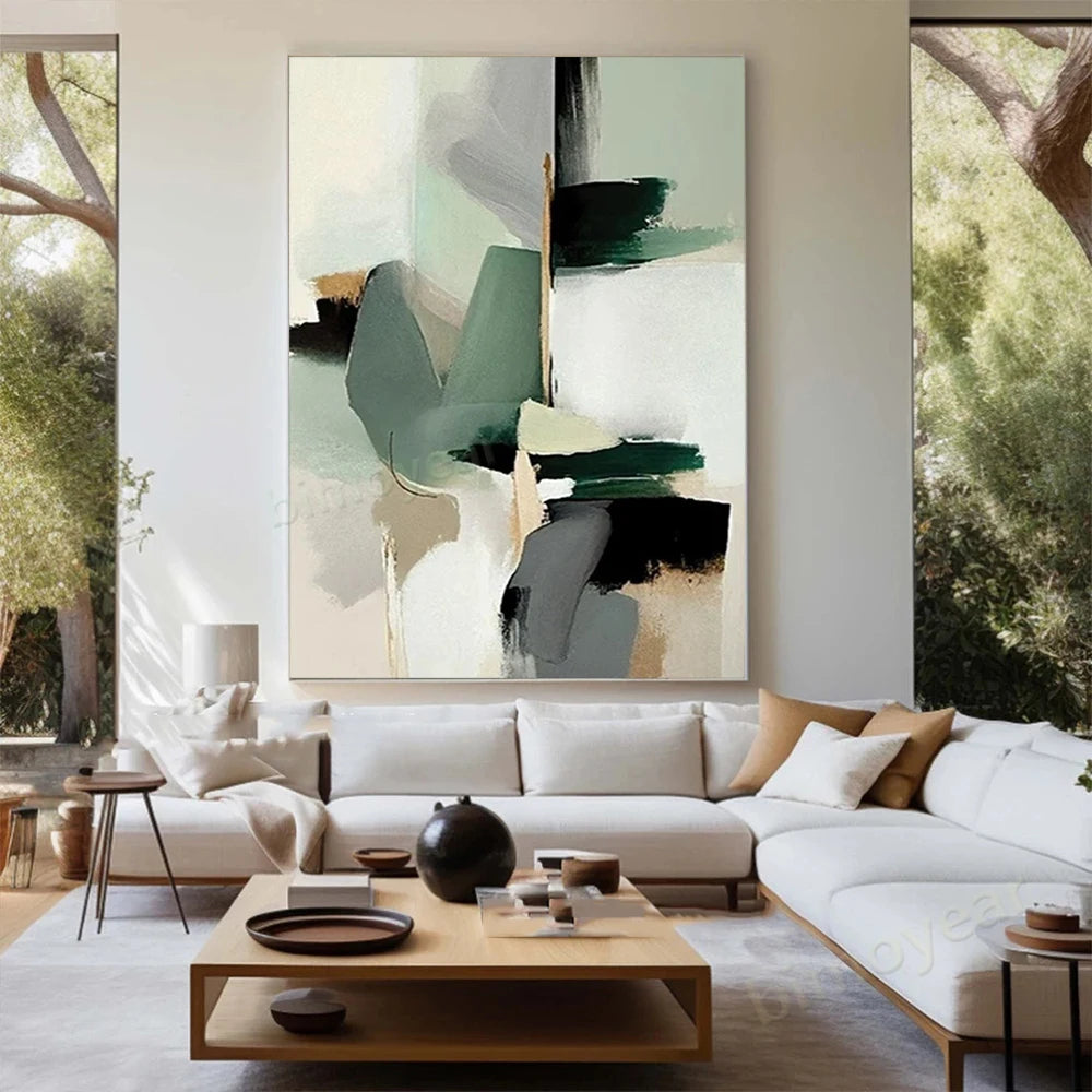 Handmade Figure Canvas Art