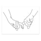 Couple Line Canvas Art
