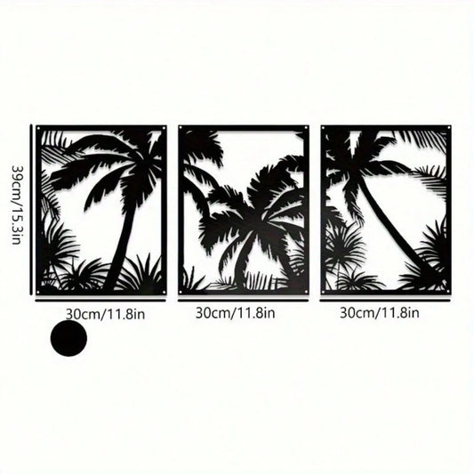 Metal Palm Tree Art