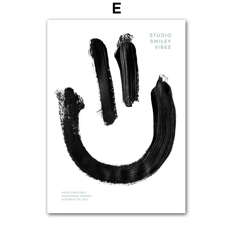 Smile Face Canvas Art