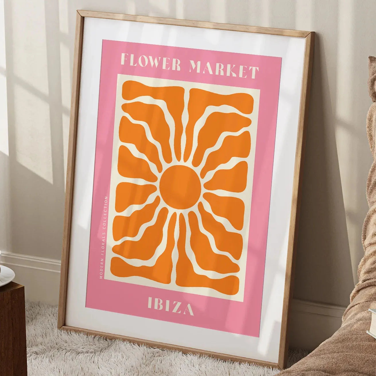 Flower Market Canvas Print