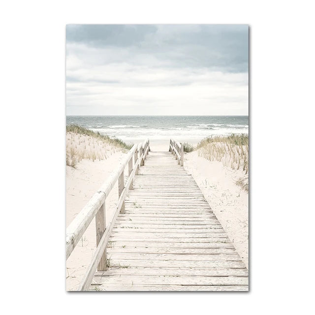 Coastal Turtle Canvas Art