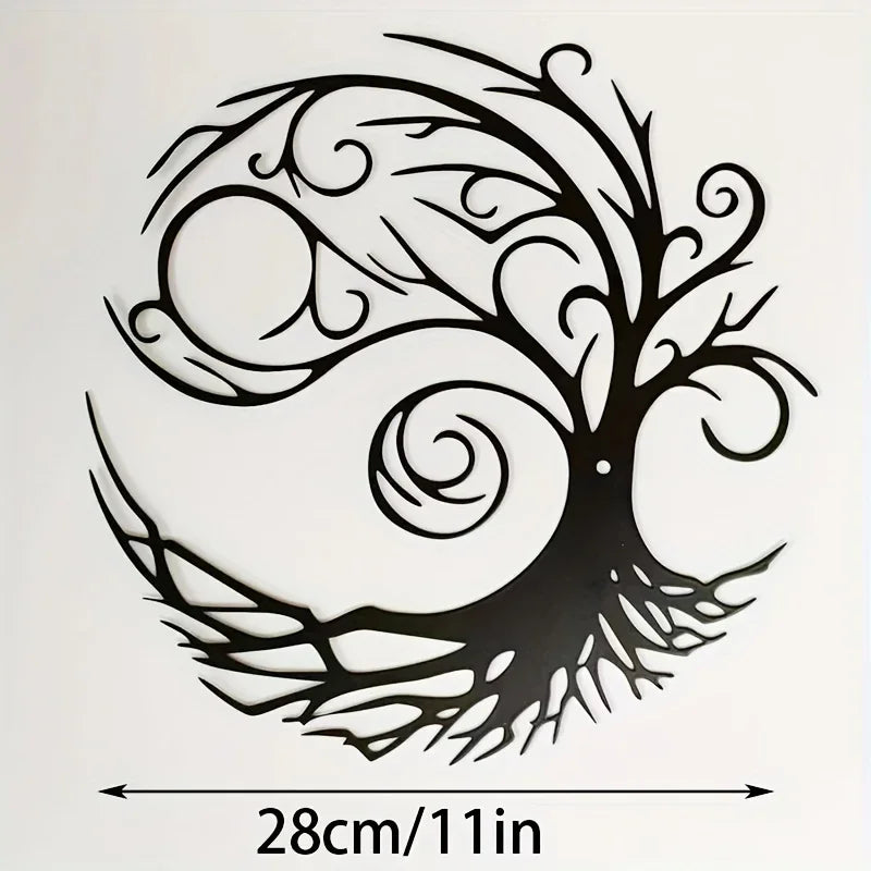 Peach Blossom Metal Art