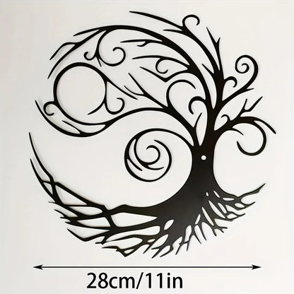 Peach Blossom Metal Art