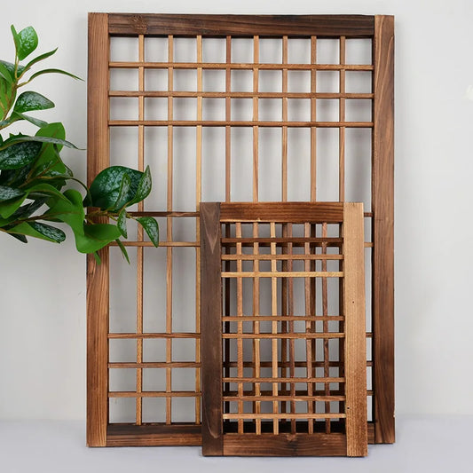 Rustic Garden Trellis Decor