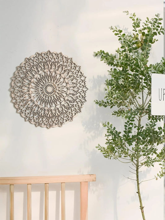 Wooden Mandala Wall Art