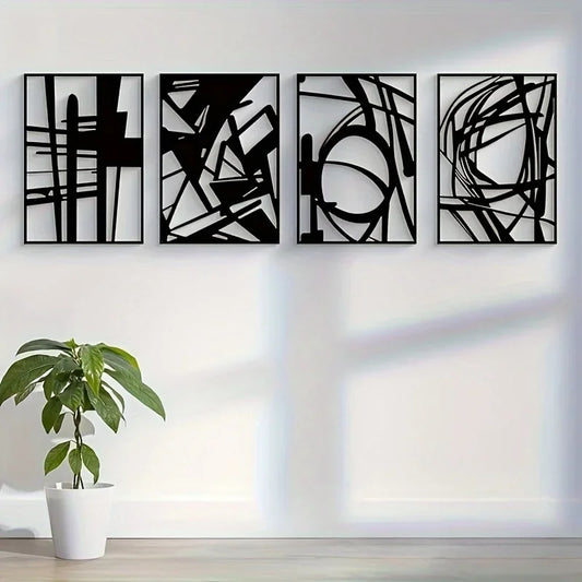 Abstract Metal Wall Art