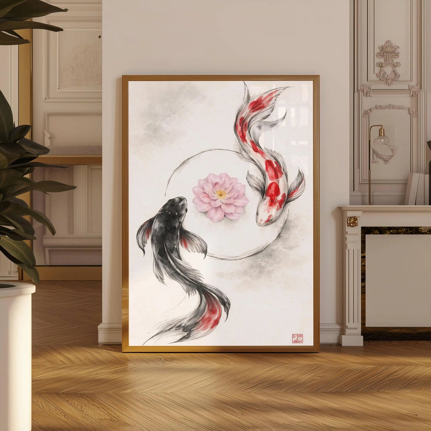 Japanese Bonsai Canvas Art