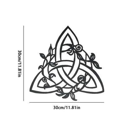Celtic Trinity Metal Art