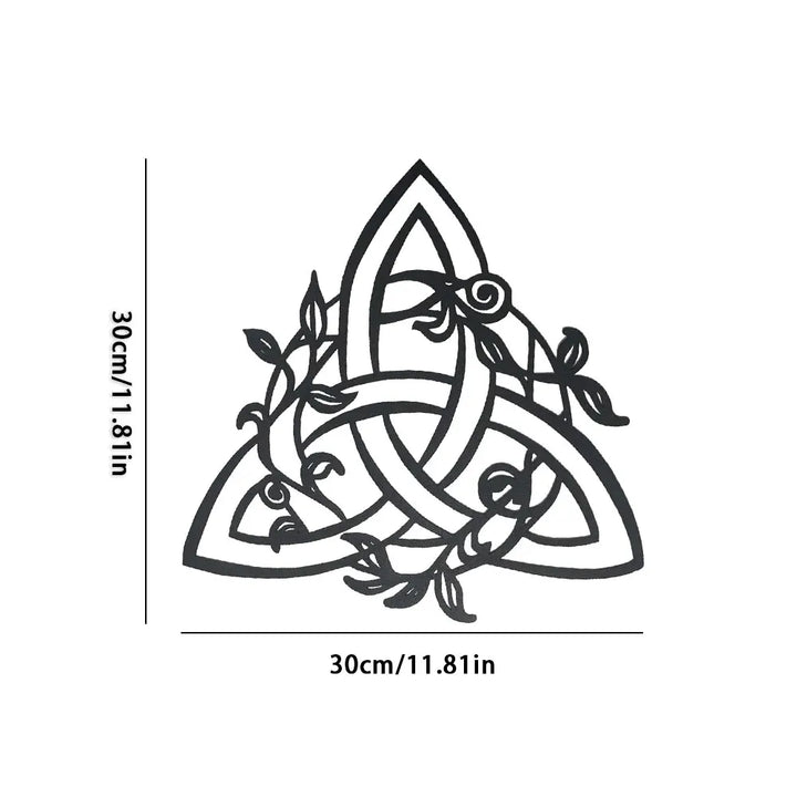 Celtic Leaf Wall Art