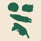 Lazy Cat Canvas Art