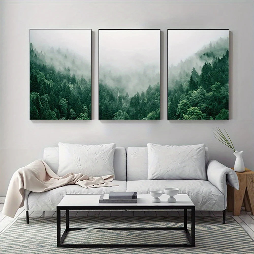 Mountain Forest Canvas Set