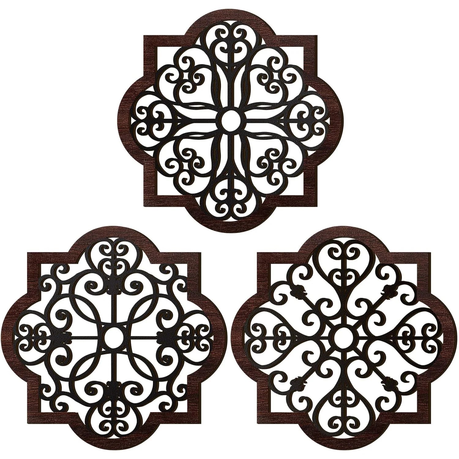 Rustic Geometric Wood Art