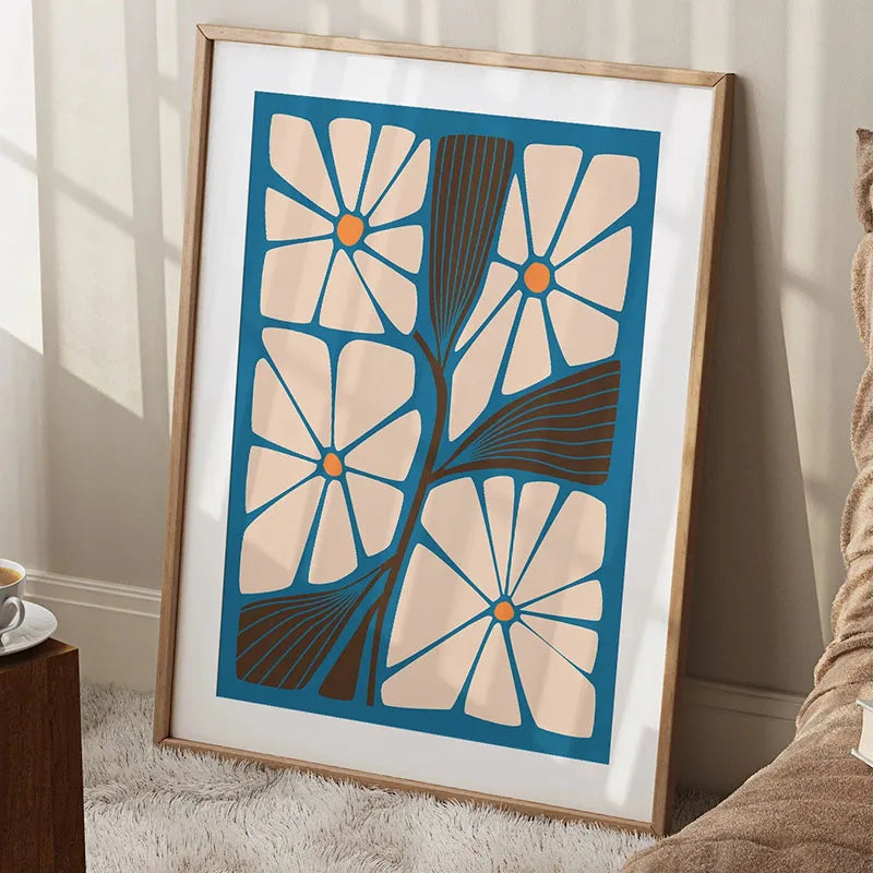 Flower Market Canvas Print