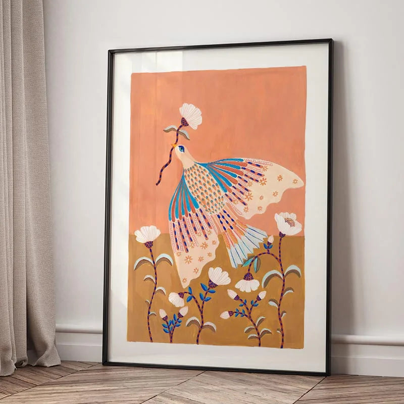 Flower Market Canvas Print