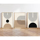 Scandinavian Geometric Canvas Art