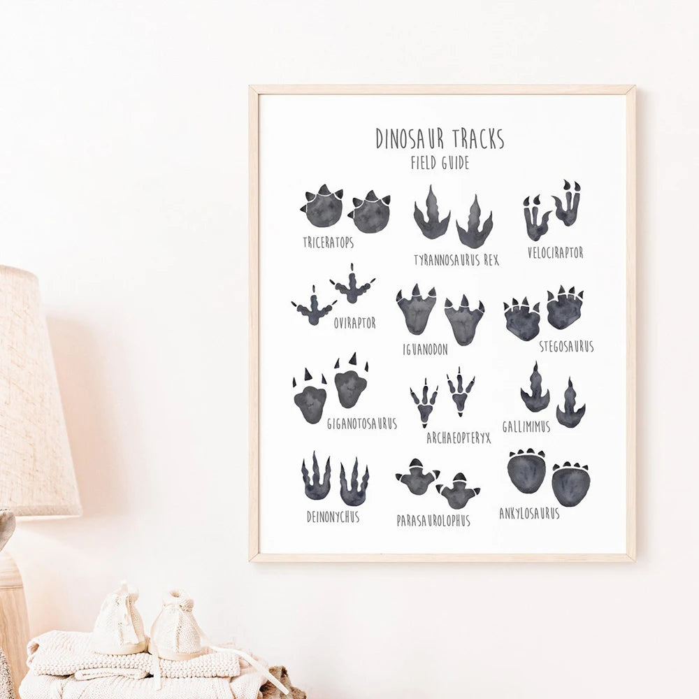 Dinosaur Kids Canvas Art