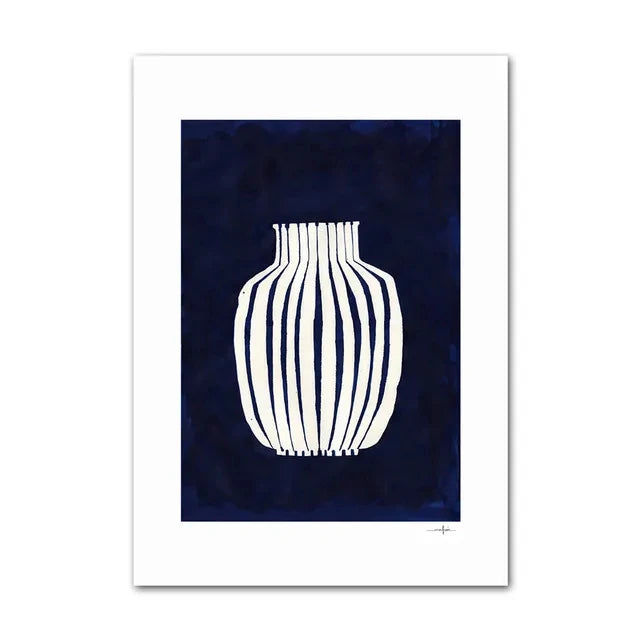 Lemon Vase Canvas Art