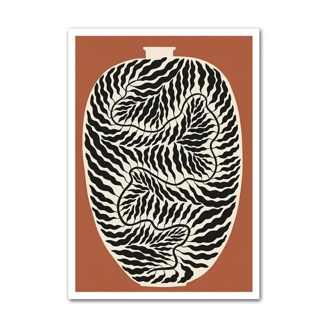 Lemon Vase Canvas Art