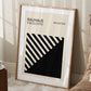 Bauhaus Rainbow Canvas Art