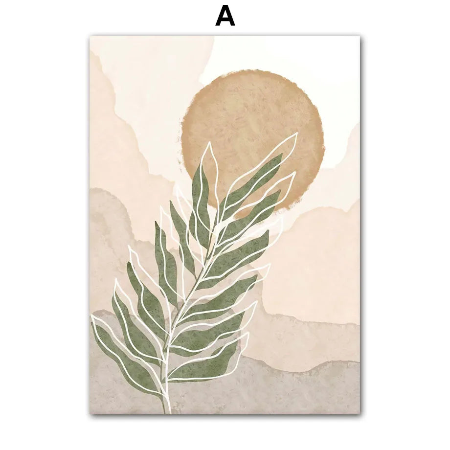 Geometric Boho Canvas Art