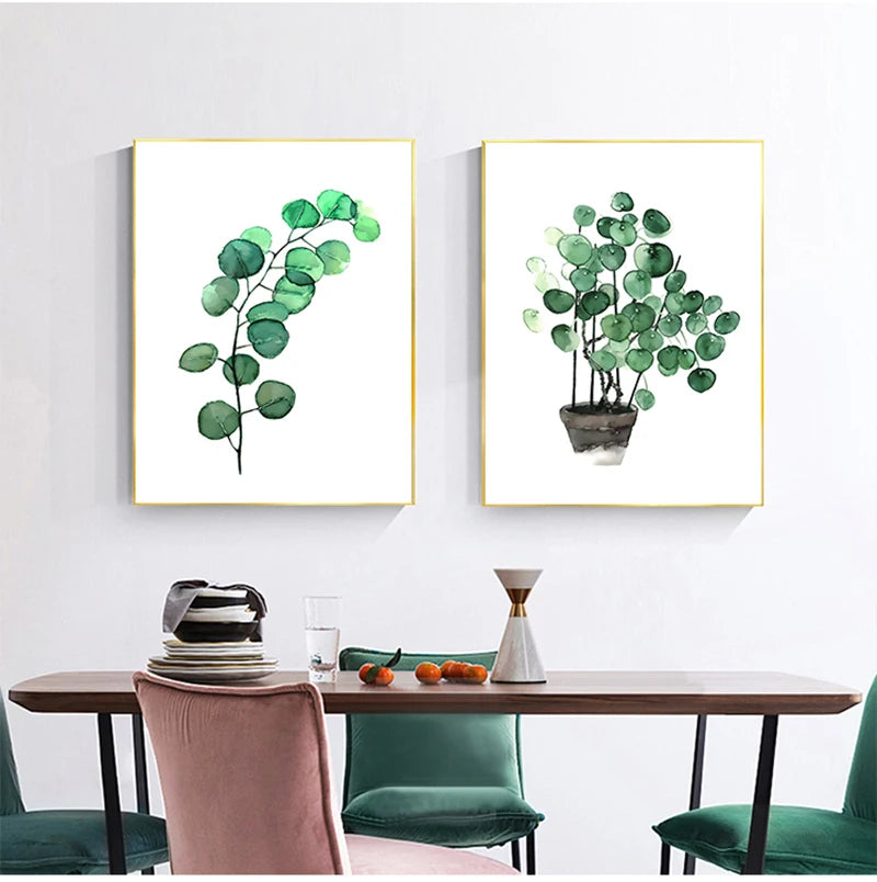 Tropical Plant Canvas Art