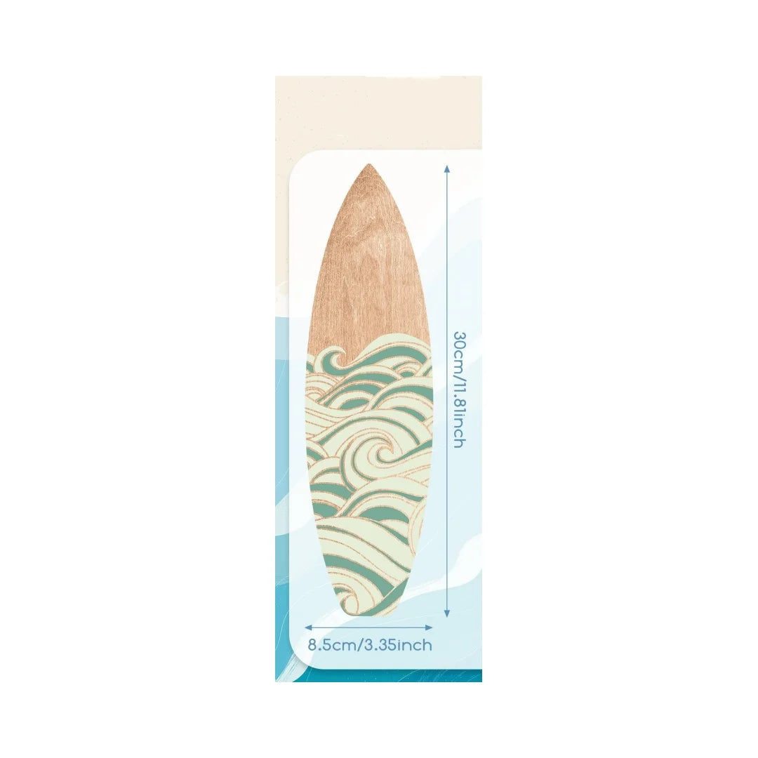 Tropical Surfboard Wall Decor