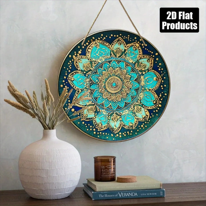 Handmade Mandala Wall Plaque